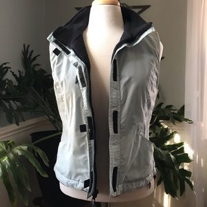 Vintage 90s Reversible Fleece Nylon Vest